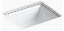 20-11/16 x 17-5/16 in. Rectangular Undermount Bathroom Sink in White