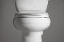 KOHLER Almond Round Closed Front Quiet-Close Toilet Seat Front Quiet-Close 