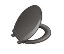 KOHLER Thunder&trade; Grey Round Closed Front Quiet-Close Toilet Seat Front Quiet-Close 