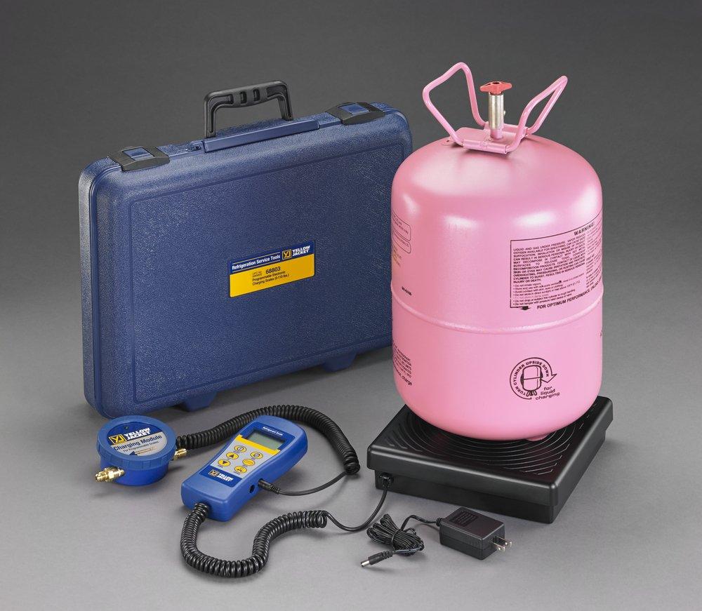 YELLOW JACKET&reg; Blue 110 Lowboy CHARGING PTFM SCALE 