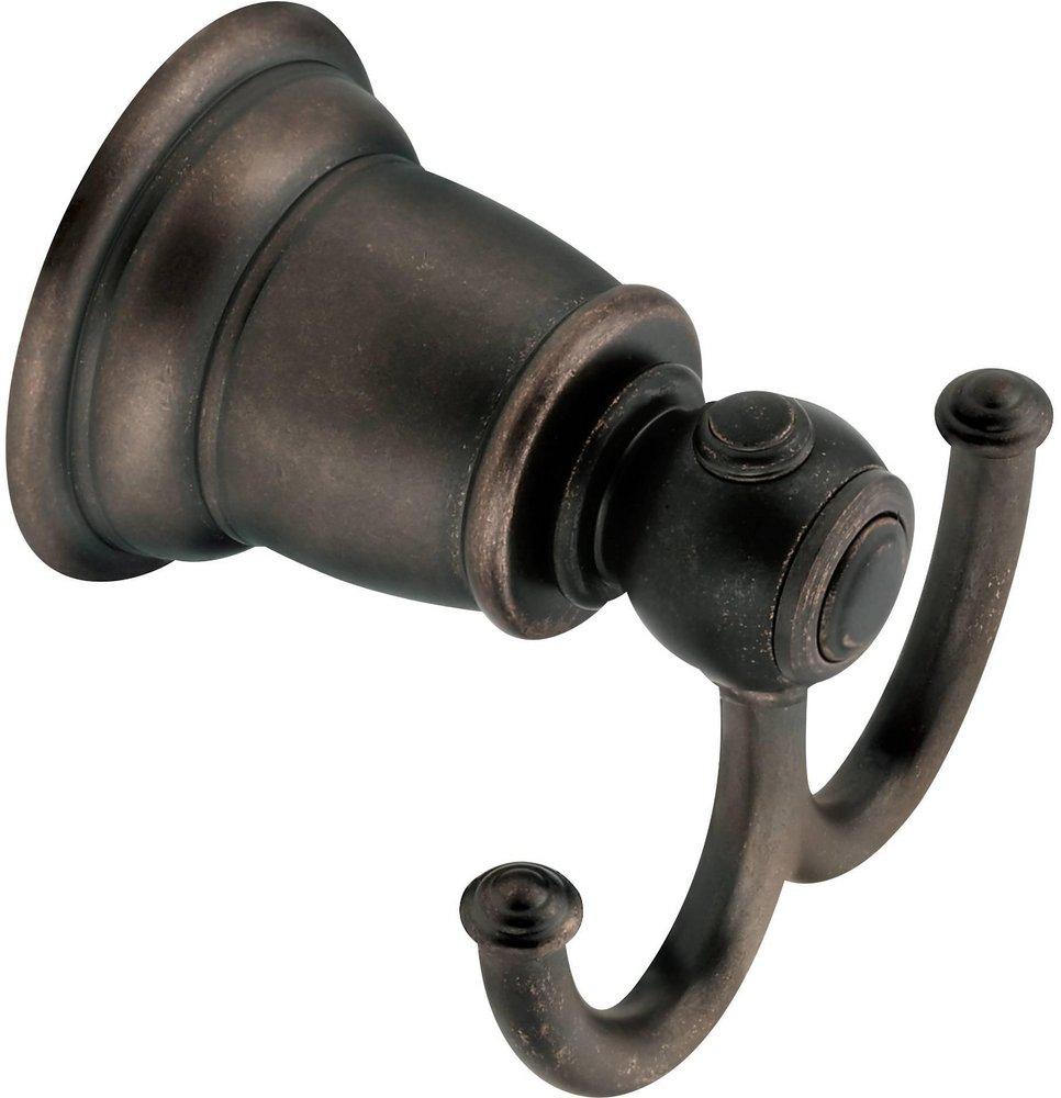 Moen Oil Rubbed Bronze 2 Robe Hook 