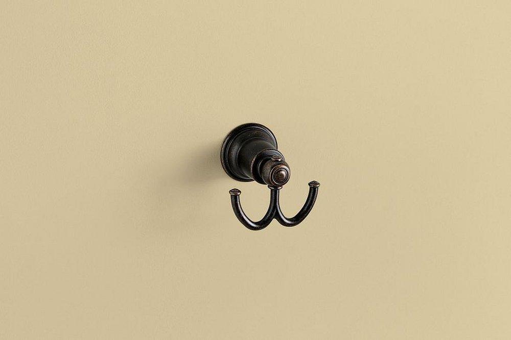 Moen Oil Rubbed Bronze 2 Robe Hook 