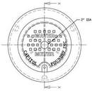 Capitol Foundry of Virginia 20 x 3-1/2 in. Locking Water Meter Box and Lid with Touch Read Hole 