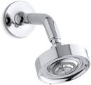 KOHLER Polished Chrome Multi Function Wide Coverage, Soft Aerated and Massage Spray Showerhead 
