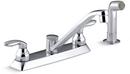 Two Handle Kitchen Faucet in Polished Chrome