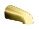 Tub Spout in Vibrant Polished Brass