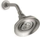 Multi Function Wide Coverage, Full Coverage, Aerated Spray and Massage Spray Showerhead in Vibrant Brushed Nickel