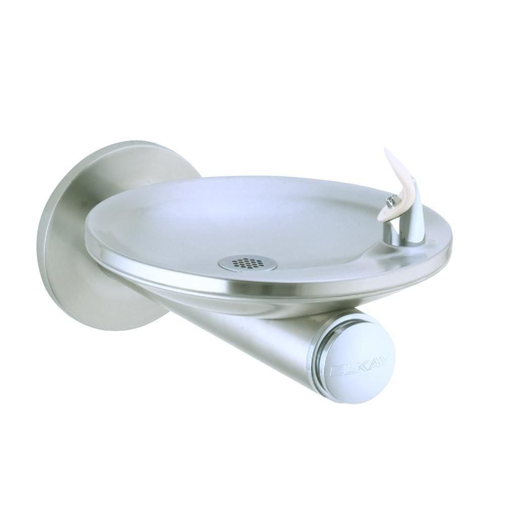 Elkay Stainless Steel 18 ga. ADA Wall- Mount Single Level Drinking Fountain 