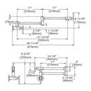 Elkay Stainless Steel 18 ga. ADA Wall- Mount Single Level Drinking Fountain 