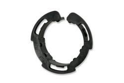 1 in. Zinc Plated Plastic Insulator