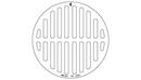EJ 23-1/2 Manhole GRATE ONLY 