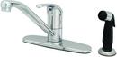 T&S Brass Chrome Plated Single Lever Handle Deck Mount Service Faucet 