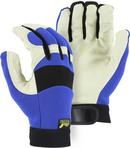 XL Size Pig Skin Palm & Neoprene Mechanical Glove