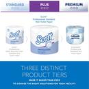 Scott&reg; White 2-Ply Standard Roll Bath Tissue (Case of 80) 