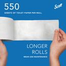 Scott® White 2-Ply Standard Roll Bath Tissue (Case of 80) 