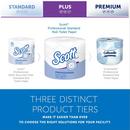 Scott&reg; White 2-Ply Standard Roll Bath Tissue (Case of 80) 