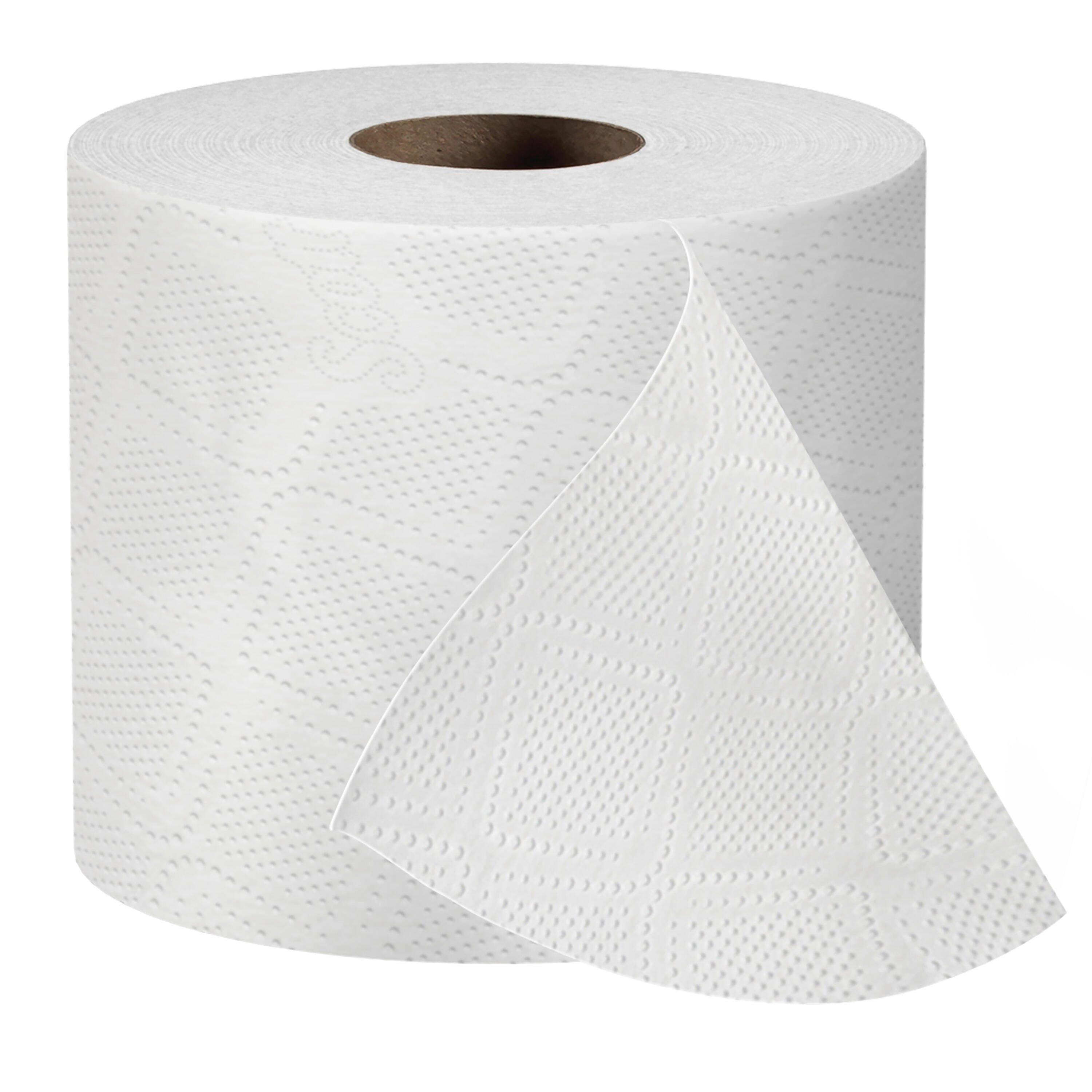 Scott&reg; White 2-Ply Standard Roll Bath Tissue (Case of 80) 