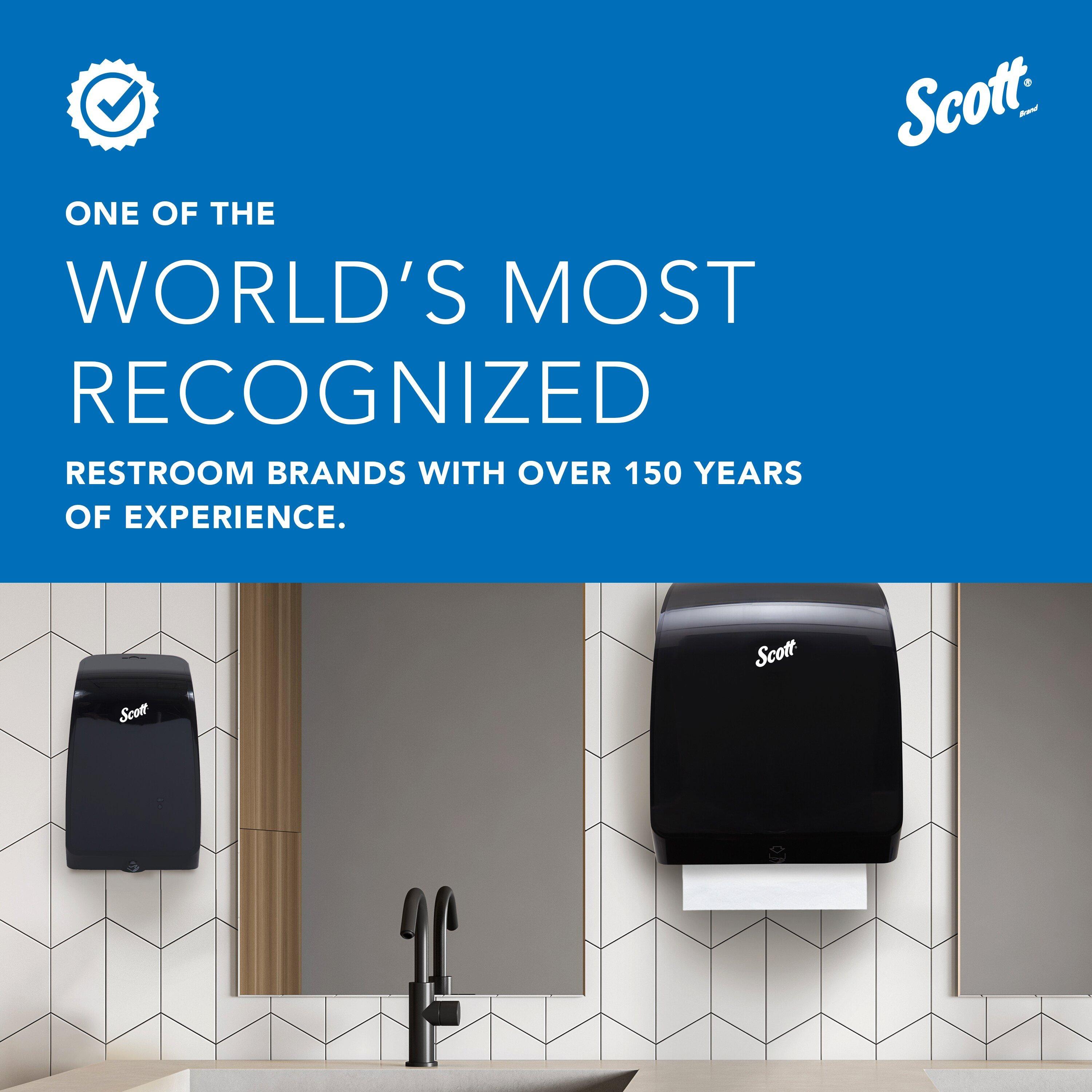 Scott&reg; White 2-Ply Standard Roll Bath Tissue (Case of 80) 