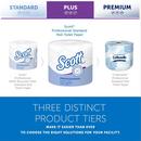 Scott&reg; White 2-Ply Standard Roll Bath Tissue (Case of 80) 