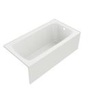 PROFLO&reg; White 59-3/4 x 32 in. Soaker Alcove Bathtub Right Drain 