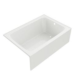 60 in. x 42 in. Soaker Alcove Bathtub with Right Drain in White