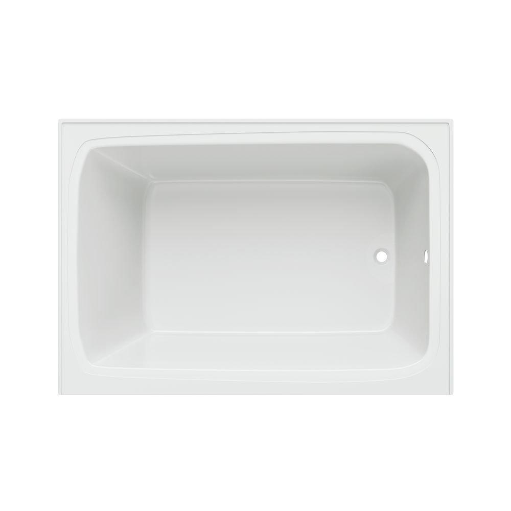 PROFLO&reg; White 60 x 42 in. Soaker Alcove Bathtub Right Drain 