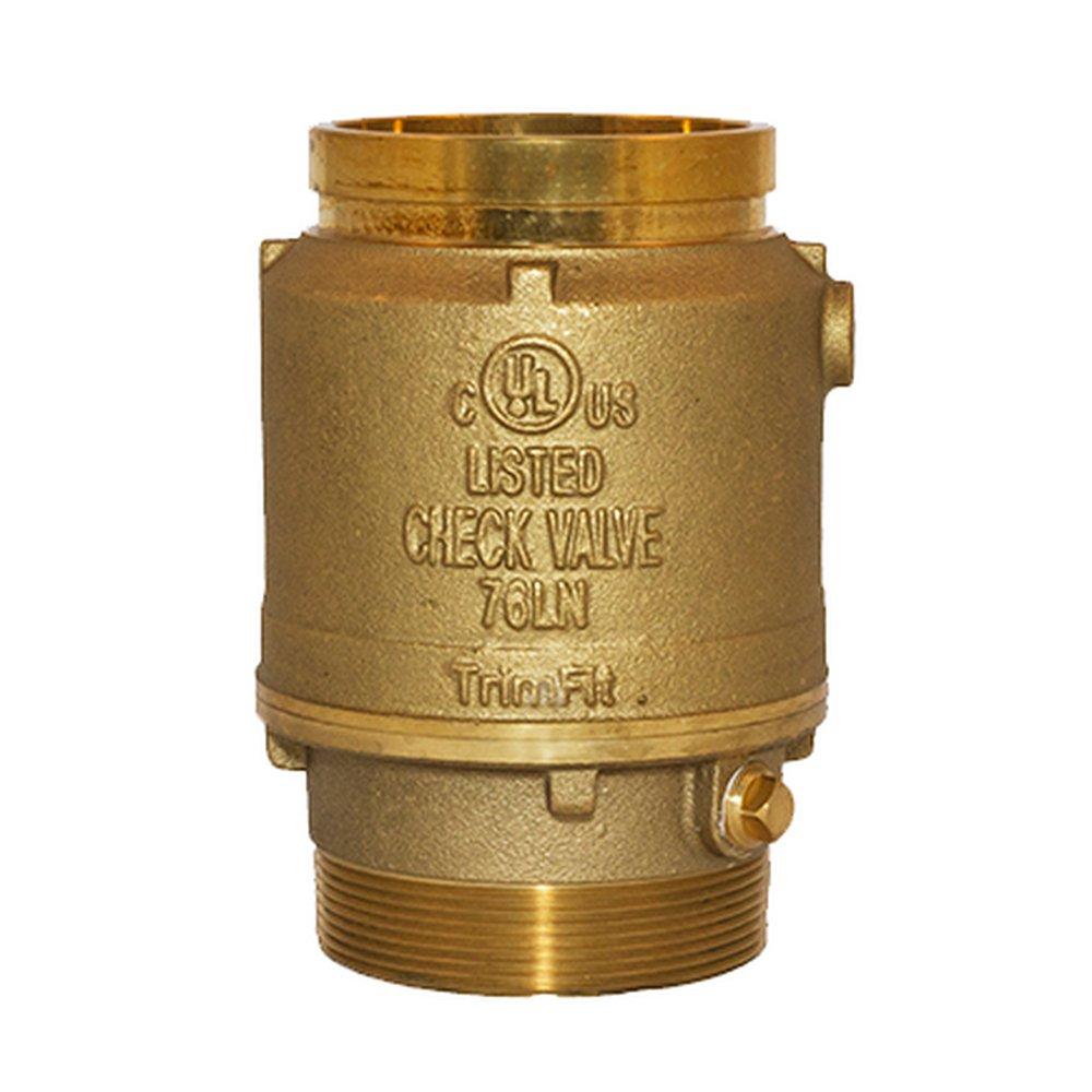 FPPI&reg; Cast Brass Grooved Spring Check Valve 