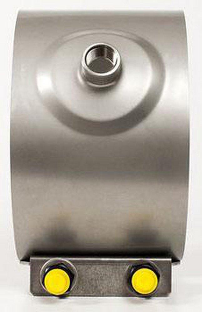 Romac Industries 8 in. IP Stainless Steel Single Strap Saddle 