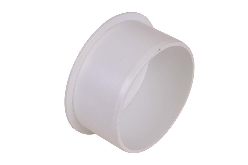 White PVC DWV Spigot Plug 