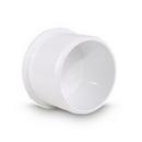 White PVC DWV Spigot Plug 