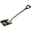 Seymour Midwest 9-1/2 in. #2 Metal Square Point Shovel with Fiberglass Long Handle 