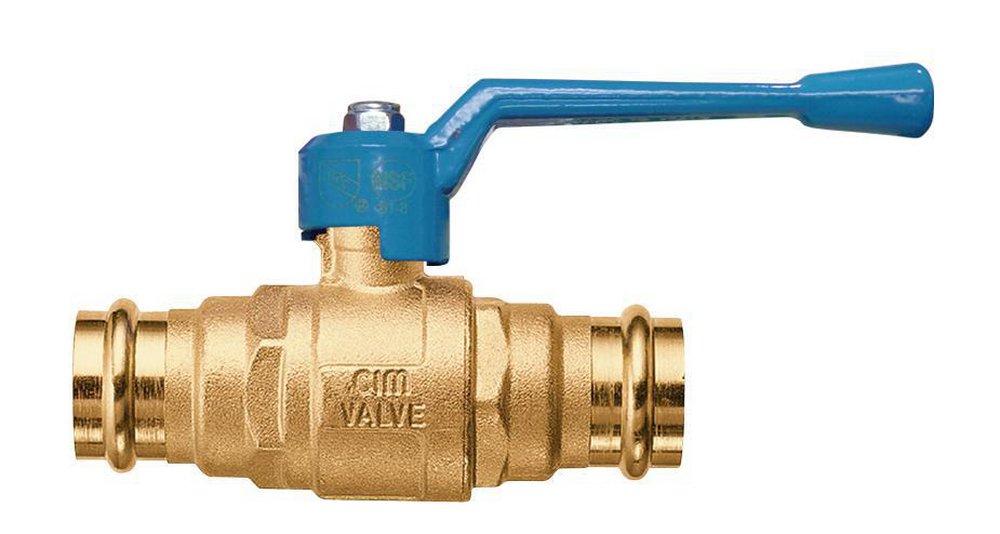 Cimberio Valve Polished Chrome Forged Brass Full Port Press 250# Ball Valve 