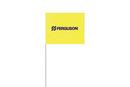 Presco PresGlo Yellow/Dark Blue 21 in. Marking Flag 