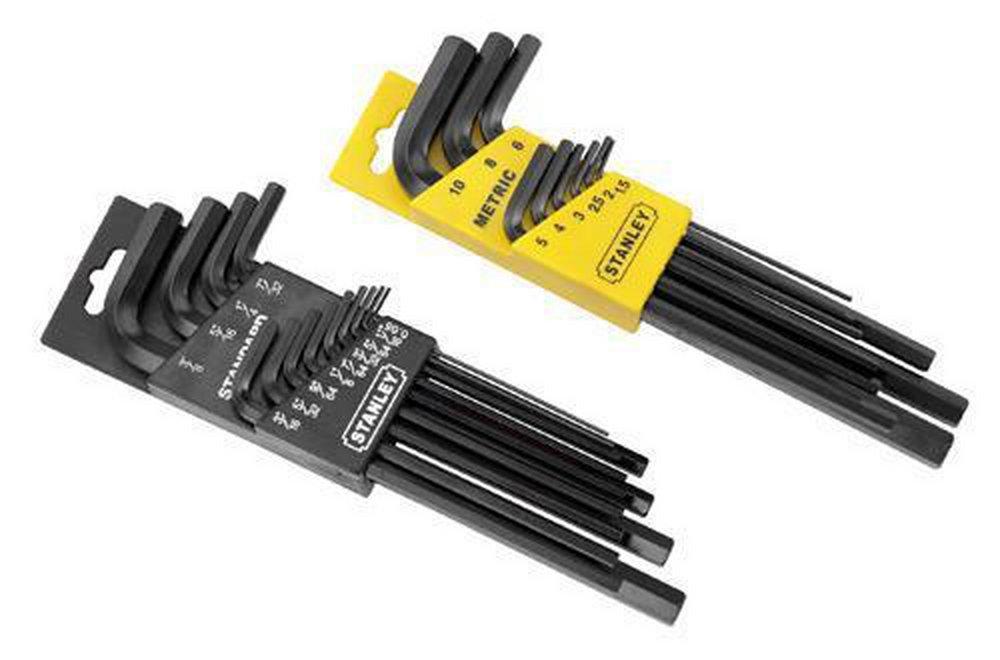 Stanley Black Oxide 22-Piece Hex Key Set 