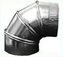Greenseam Industries 26 ga Galvanized Adjustable 90 Degree Elbow 