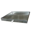 Walt Palmer Water Heater Pan with Sided Drain 