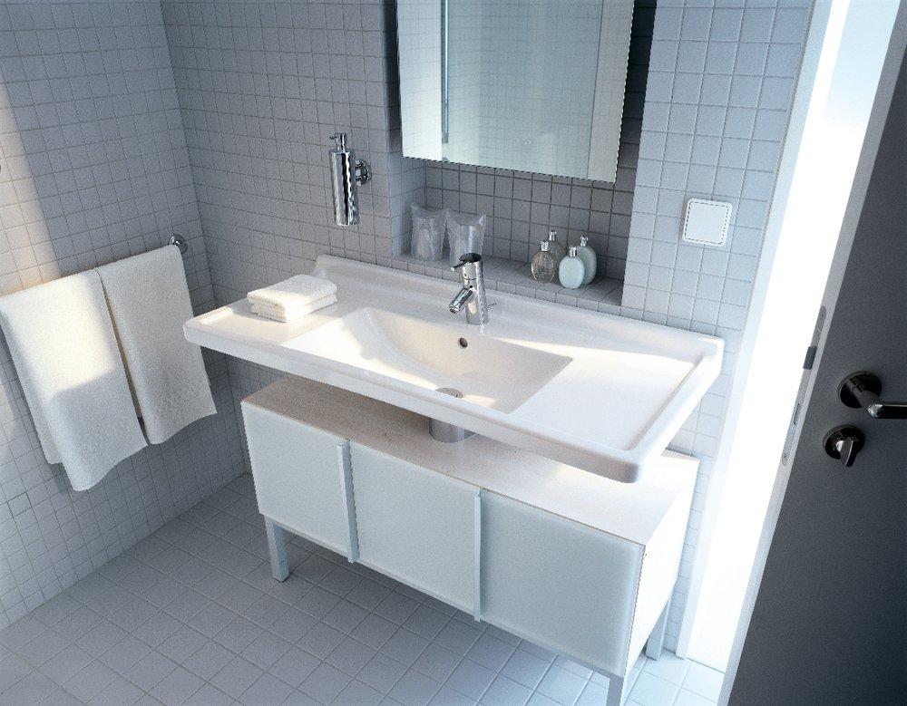 Duravit White Drop-in Vessel 