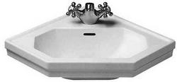 23-3/8 in. Wall Mount Specialty Ceramic Bathroom Sink in White