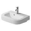 1-Hole Wall Hung Bathroom Lavatory Sink in White Alpin
