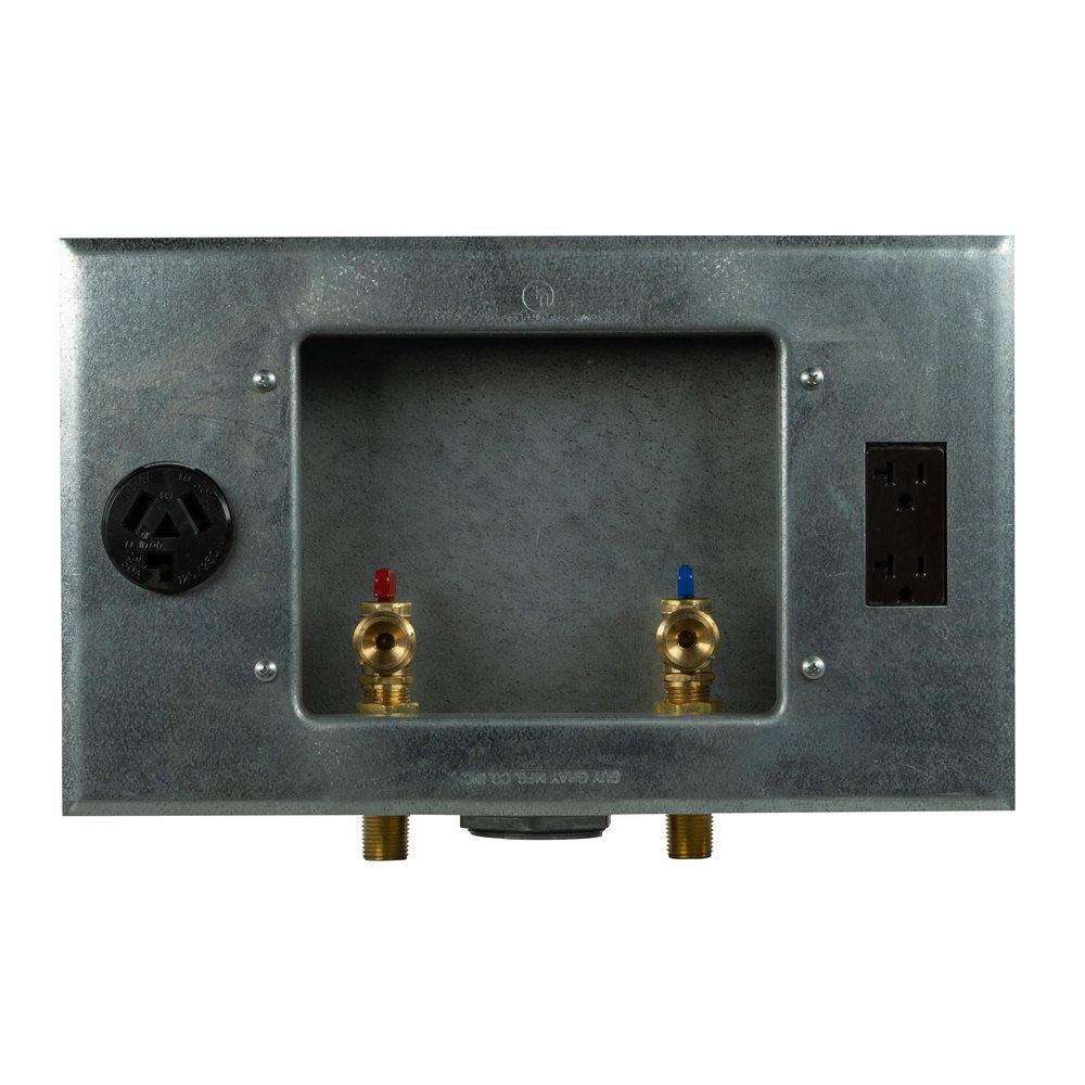 Guy Gray&trade; 14-1/4 x 8-3/4 x 3-1/2 in. Washing Machine Supply Box 