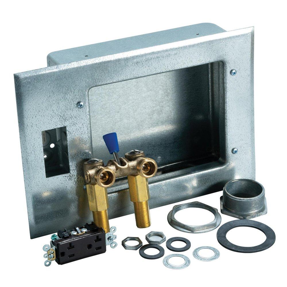 IPS Corporation 13-3/4 in x 9-1/2 in Washing Machine Supply Box 