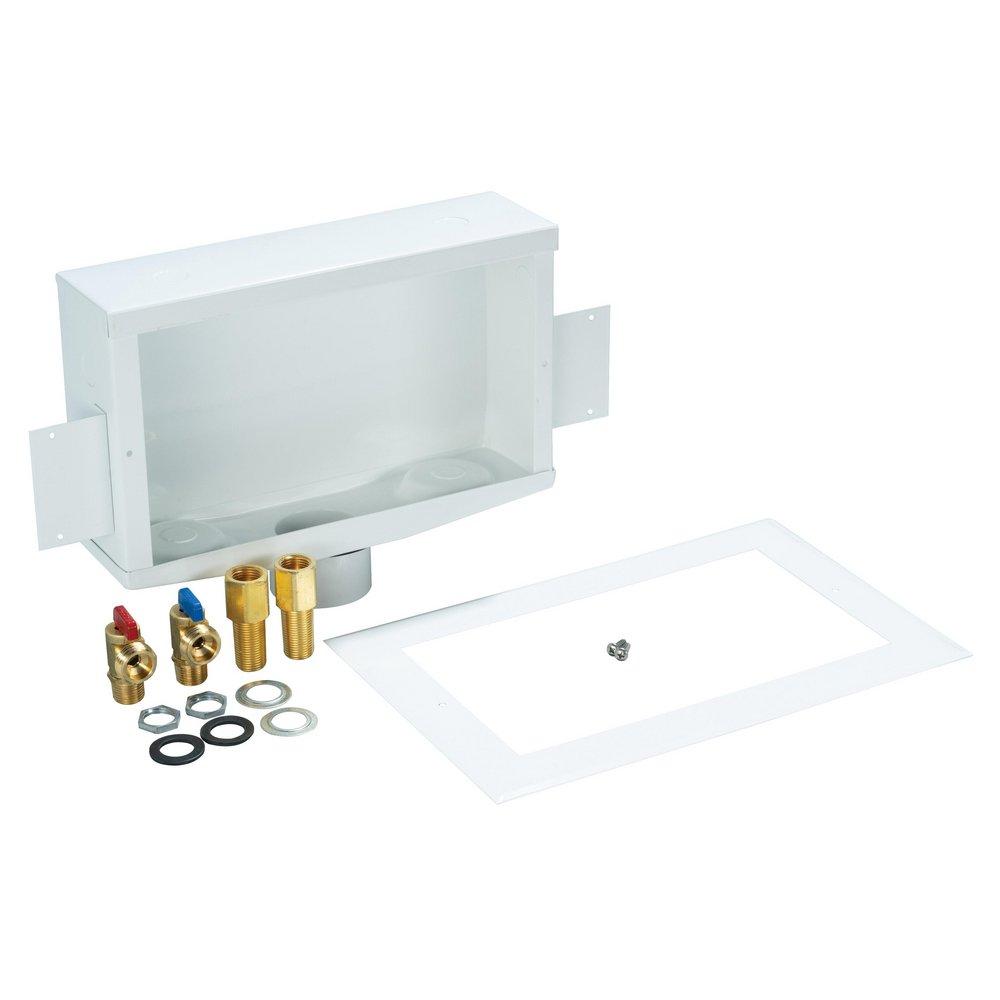 Guy Gray&trade; White 14 in x 9-1/4 in x 3 in Washing Machine Supply Box 