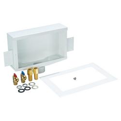 Center Drain Cold Rolled Steel Washing Machine PVC Supply Box