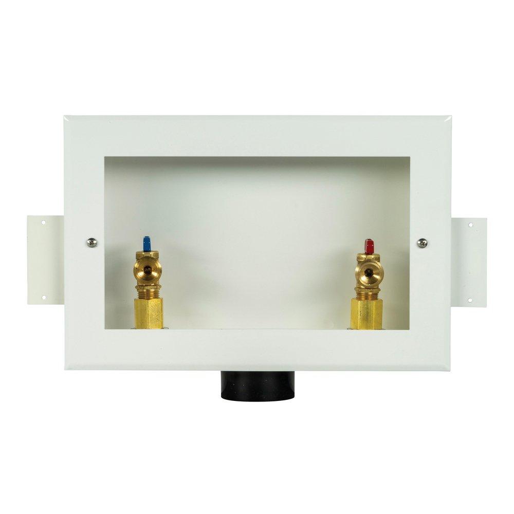 IPS Corporation Powder Coated 14 in x 9-1/4 in x 3 in Washing Machine Supply Box 