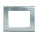 Guy Gray™ 18 ga Galvanized Face Plate for Wall Mount Outlet Box 
