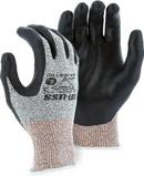 Majestic Glove Grey Dyneema<REG Plastic Cut Resistant Glove in Grey 