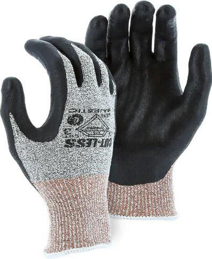Majestic Glove Grey Dyneema<REG Plastic Cut Resistant Glove in Grey 