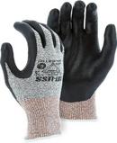 Size M Dyneema® Plastic Cut Resistant Glove in Grey