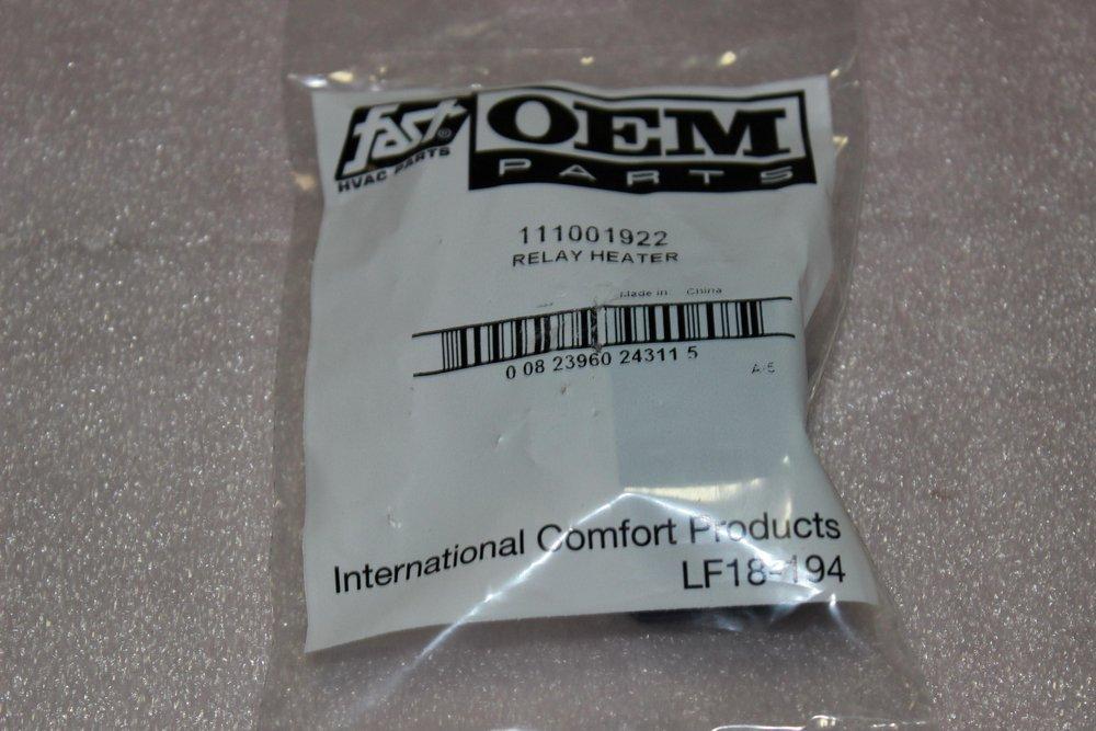 International Comfort Products Heater Relay Accessory 