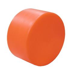 3 in. Side Outlet Test Cap in Orange